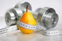 weightlift tool and fruit
